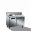 DISCOUNT!!!Factory Direct Sales R134a Commercial Pizza Prep Workbench Refrigerator/Kitchen Work Table With Stainless Steel