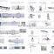 insulating glass machine line/double glass machine/insulating glass washing and drying pressing machine
