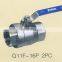 SS Double Eccentric Half Ball Valve for Gas and Oil