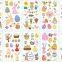 Christmas Children's Tattoo Stickers Waterproof Cartoon Stickers Halloween Valentine Holiday stickers Tattoo Paste