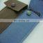 protective velvet envelope pouch pencil pouches felt plain canvas clutch bag