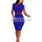 Low Price Best Seller  Women Casual Sexy Bodycon Sleeveless Dress Lady Formal Offical Pencil Dress
