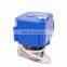 CWX-25S Series Mini motorized valve with manual function