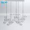 Modern Clear Glass Bubble Lamp Chandelier For Home Decor Fixture Clear Glass Ball Pendant Lamp