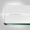 6mm 8mm 10mm Square Transparent Glass Table Top Modern Coffee Glass Table Top With Flat Polished Edge Round Corner