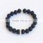 FULL-0318 Latest jewelry men druzy beads stone rainbow bracelet in bulk