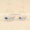 Custom laboratory high borosilicate glass volumetric flask with glass stopper