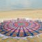 Indian Mandala Fringe Tassel Round Roundie Beach Throw Tapestry Round Yoga Mat Picnic Beach Sheet
