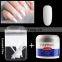 Fiberglass Extension nail gel kit with builder gel set fiber glass uv gel with base coat and top coat in stock