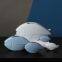 Nordic Modern Simple Blue Ceramic Fish Decoration Vase Storage Tray For Home Living Room