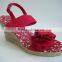 2016 spring gh quality women shoes canvas jute sole flats shoes espadrilles