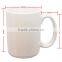 wholesale High quality custom logo 14OZ ceramic white sublimation mug