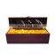 Hot sale Custom single wine bottle wooden wine gift box