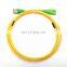 3meters FC APC SC APC Duplex Single mode G652D PVC Optical Fiber Patch cord Fiber Jumper fiber patch cord fc-sc