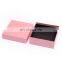 Wholesale luxury custom printed boxes cardboard paper gift packaging lid and base box