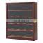 20 Baseball Display Case Wall Mounted Acrylic Transparent Door Lockable Wood Showcase Cabinet Hanging Shelf Holders Shadow Box