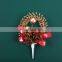 Cost Effective Plastic Party Small Home Luxury Pink Holiday Kitchen Cake Decoration Christmas
