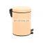 Different Colors 3L  Pedal Bin Foot Pedal Garbage Bin Powder Coating Stainless Steel Pedal Bin