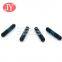 black transfer blue shoe string plastic aglet 25mm length ABS aglet tips shoelace aglet tipping