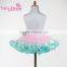 Multicolored tutu skirt for girls tulle fluffy tutu skirt for baby girls