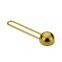 Stainless steel measuring coffee spoon with powder pressing function 15ml