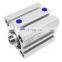 SDA32X10 SDA32X20 SDA32X25 SDA32X30 SDA32X40 SDA32X50 SDA32X60 Thin Type Standard Piston Compact Pneumatic Air Cylinder