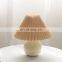 Art Decor Dining Desk Light Fabric European Hotel Living Room Bedside Table Lamps