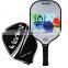 Lightweight Pickleball Paddle Racket with Composite Carbon OR Graphite Face, USAPA Standard