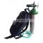 HG-IG Portable 2.9L /MD/425 Liter  Aluminum Medical Oxygen Cylinder ,oxygen cylinder with regulator  and mask in hospital