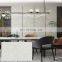 Tile importer in jeddah for livingroom floor white marble slab porcelain ceramic tiles book match factory