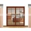 Good-looking durable aluminum alloy sliding door saves space and has good wind and rain proof effect
