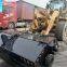 Road Sweeper For Wheel loader LW500KN With Pick Up Bucket Broom