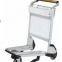 TSST-03 airport trolley 3 Wheels Airport Luggage Trolley 3 Wheels Portable Mobile Airport Trolley With Brake