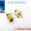 RF coaxial connector 2.92-KE/KHD