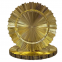 13 inches Gold Charger Plates Plastic Modern Charger Plates for Wedding Event Decoration