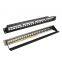 0.5U 24 Port Ultra Thin Shielded Blank Patch Panel