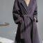 Double-sided cashmere coat for women in long style, 2025new model, high-end feeling, over-knee loose woolen tweed coat for women