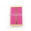 Customizing LOGO portable charger 6000mah leather power bank