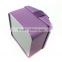 high-end candy tin box with lid,creative design tin box with plastic window,colorful and lovely tin music box