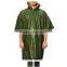 Hooded Waterproof PVC Poncho Material Rain Poncho