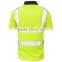 Short sleeve high visibility button shirts wholesale