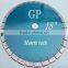 20mm tall segment diamond saw blade for cutting granite