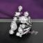Fashion jewelry dubai crystal new model wedding ring