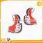 Fashion double thumbs design car reflective decoration sticker emblem reflector