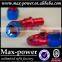 Hot Sale! Oil cooler Hose Fitting 90 degree Push On Hose End AN4 AN6 AN8 AN10 AN12 Blue and Red
