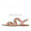 2015 European and American Style summer flat strap sandals women casual flat shoes female Roman sandal shoes