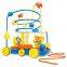 EN71 continued selling intelligent wooden beads toys OEM/ODM educational china toy factory for children