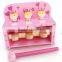 2015 DIY Princess Pop Up Peg Wooden Hammer Toy, Lovely Educational Wooden Tool Toy