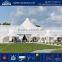 Low MOQ 850g/sqm PVC coated fabric roof cover indiana tent / jumbo exhibition kd garden party tent pavilion canopy from china