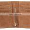 Fashion Factory Business Bifold Slim Leather Mens Wallet with Money Clip